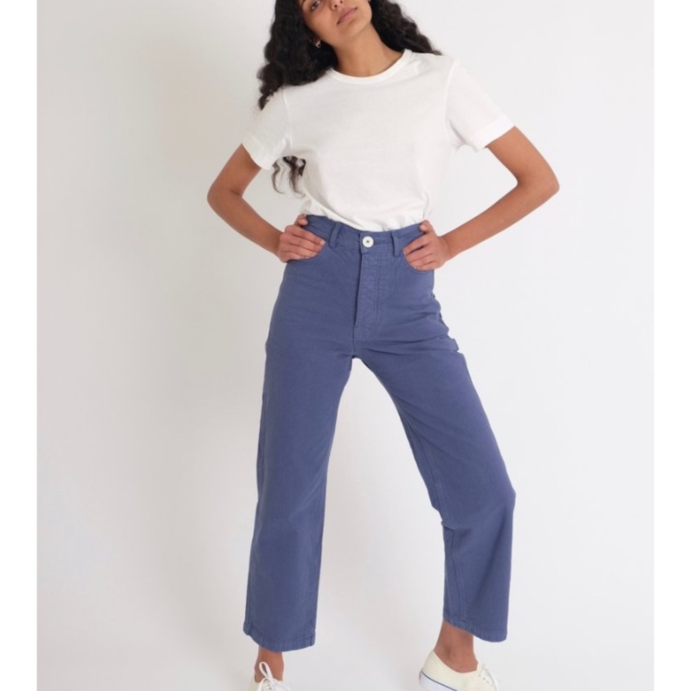 Jesse Kamm Mechanic Blue Handy Pants
